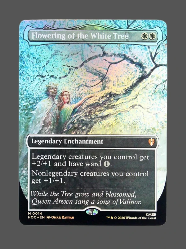 Flowering of the White Tree Foil MTG Proxy