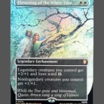 Flowering of the White Tree Foil MTG Proxy | Hour of Devastation