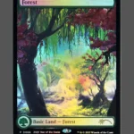 Forest Foil MTG Proxy | Prerelease
