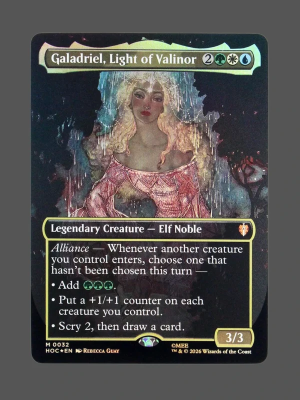 Galadriel, Light of Valinor Foil MTG Proxy