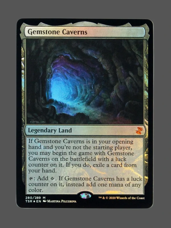 Gemstone Caverns Foil MTG Proxy | Time Spiral Remastered