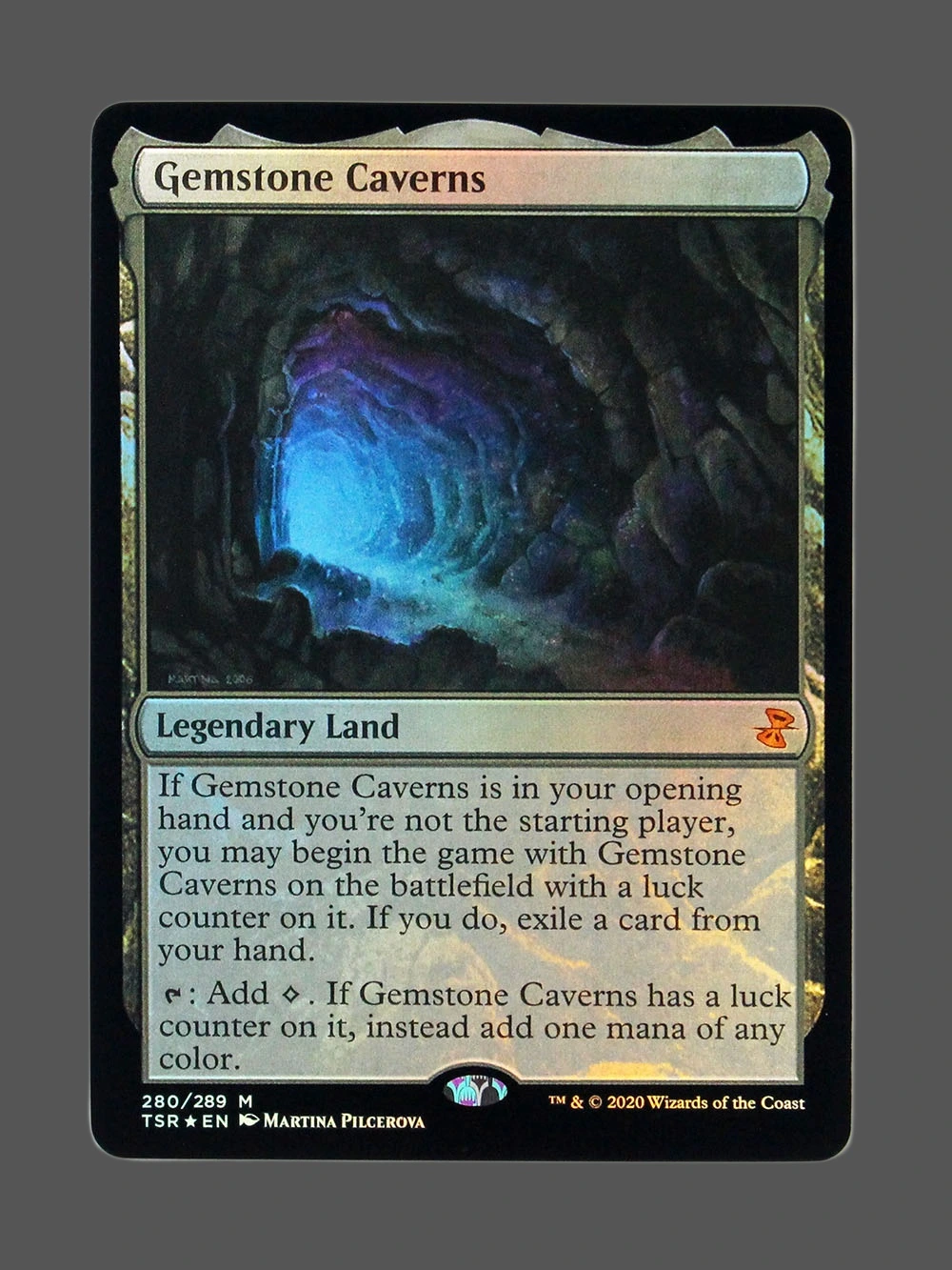 Gemstone Caverns Foil MTG Proxy | Time Spiral Remastered Gemstone Caverns Foil MTG Proxy | Time Spiral Remastered