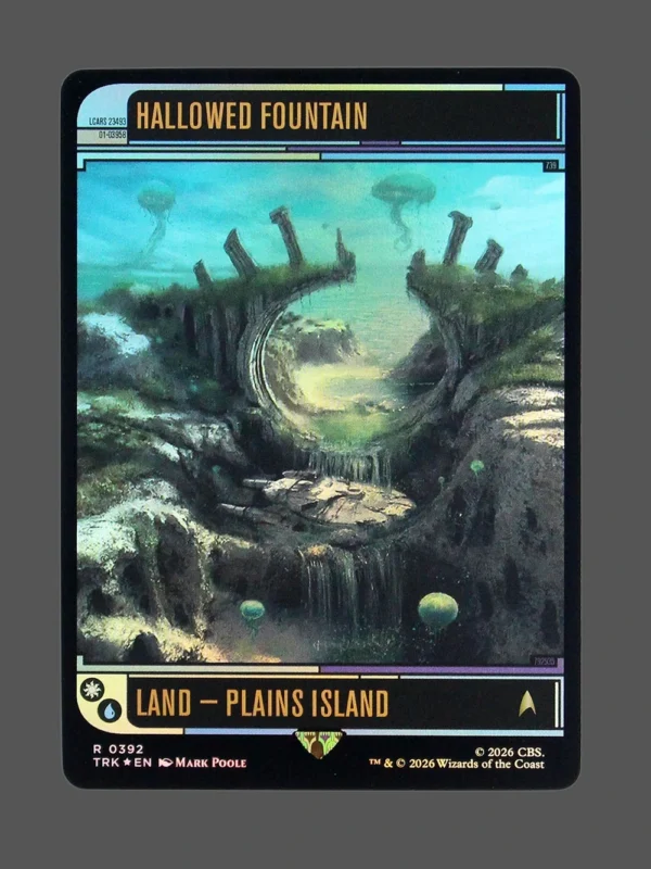 Hallowed Fountain Foil MTG Proxy | The Lost Caverns of Ixalan