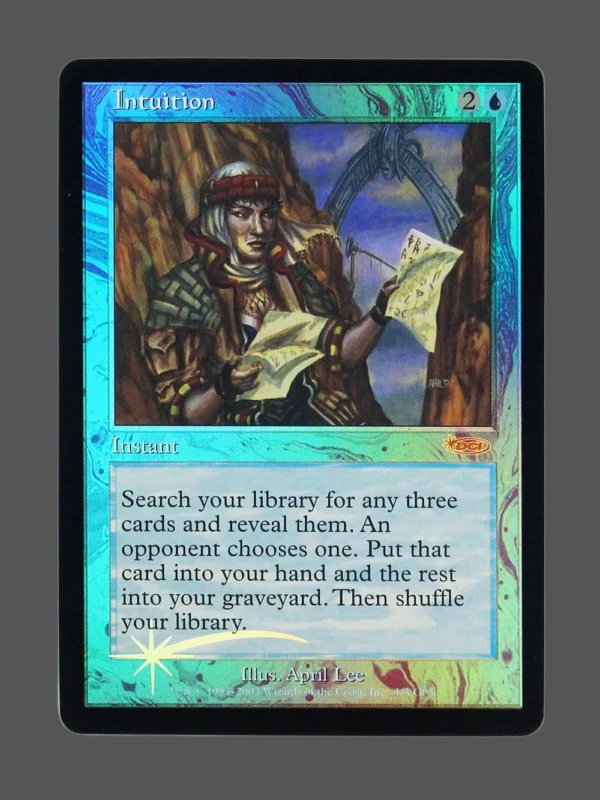 Intuition Foil MTG Proxy | Tempest Remastered