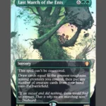 Last March of the Ents Foil MTG Proxy | The Hobbit Eternal