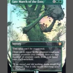 Last March of the Ents Foil MTG Proxy | The Lord of the Rings: Tales of Middle-earth