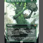 Last March of the Ents Holo MTG Proxy | The Hobbit Eternal