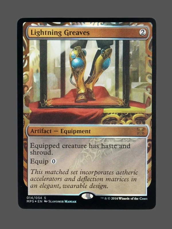 Lightning Greaves Foil MTG Proxy | Kaladesh Inventions