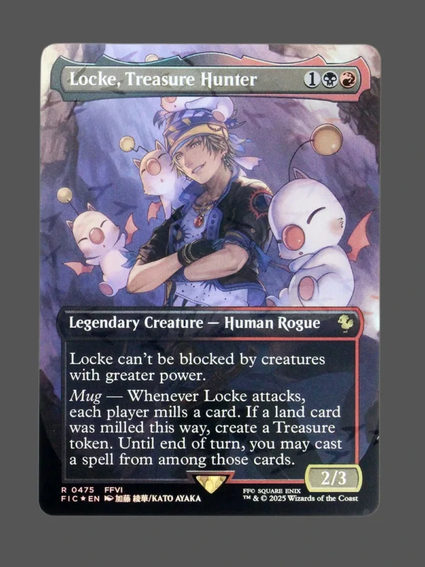 Locke, Treasure Hunter Foil MTG Proxy | Final Fantasy