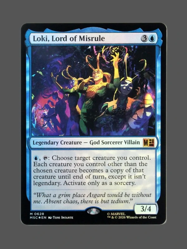Loki, Lord of Misrule Foil MTG Proxy