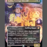 Lotho, Corrupt Shirriff Foil MTG Proxy | The Hobbit Eternal