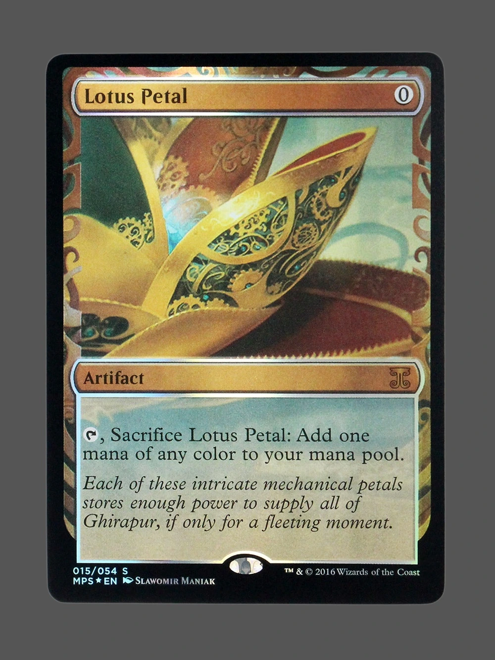 Lotus Petal Foil MTG Proxy | Kaladesh Inventions Lotus Petal Foil MTG Proxy | Kaladesh Inventions