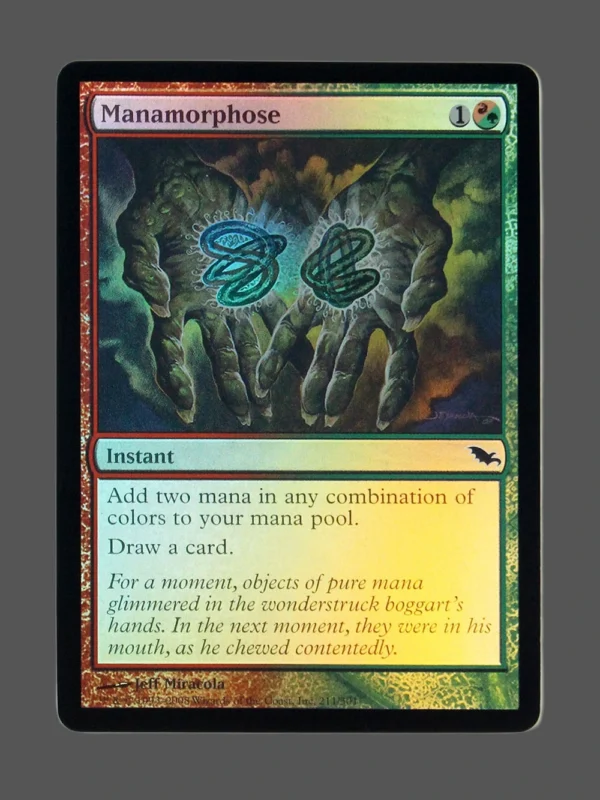 Manamorphose Foil MTG Proxy | Shadowmoor