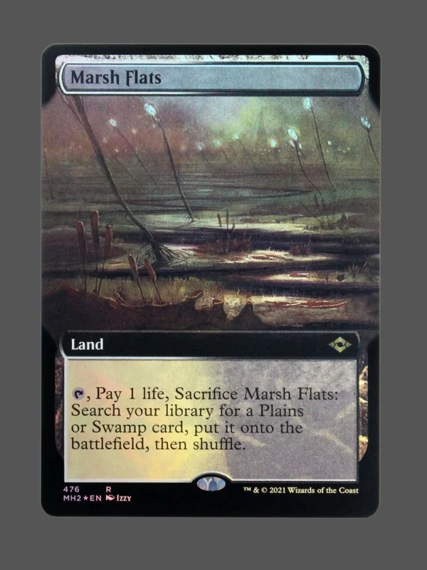Marsh Flats Foil MTG Proxy | Modern Horizons 2