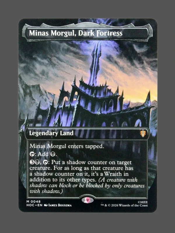 Minas Morgul, Dark Fortress Holo MTG Proxy