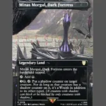 Minas Morgul, Dark Fortress Holo MTG Proxy