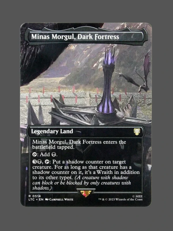 Minas Morgul, Dark Fortress Holo MTG Proxy