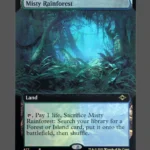 Misty Rainforest Foil MTG Proxy | Modern Horizons 2