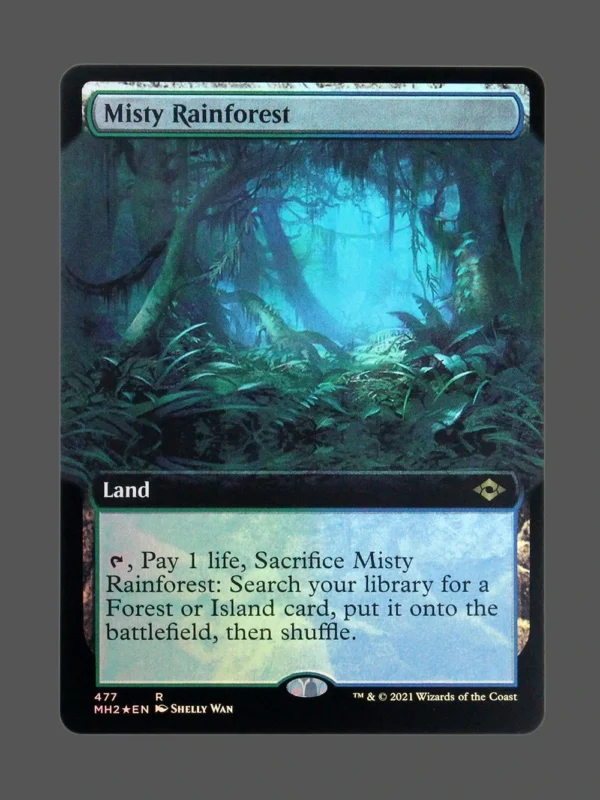Misty Rainforest Foil MTG Proxy | Modern Horizons 2