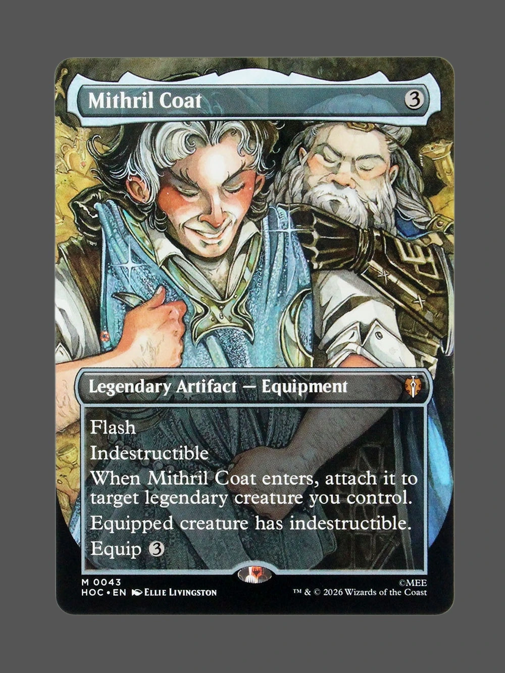 Mithril Coat Holo MTG Proxy | The Hobbit Eternal Mithril Coat Holo MTG Proxy | The Hobbit Eternal