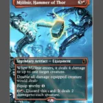 Mjölnir, Hammer of Thor Holo MTG Proxy | Marvel Super Heroes