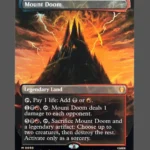 Mount Doom Foil MTG Proxy | The Hobbit Eternal