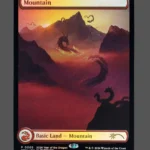 Mountain Foil MTG Proxy | Year of the Dragon