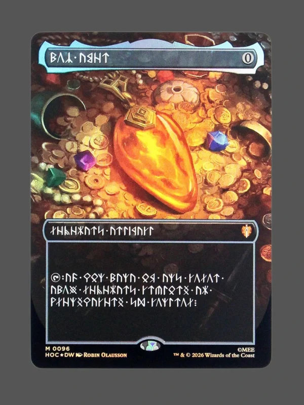 Mox Amber Foil MTG Proxy | Hour of Devastation