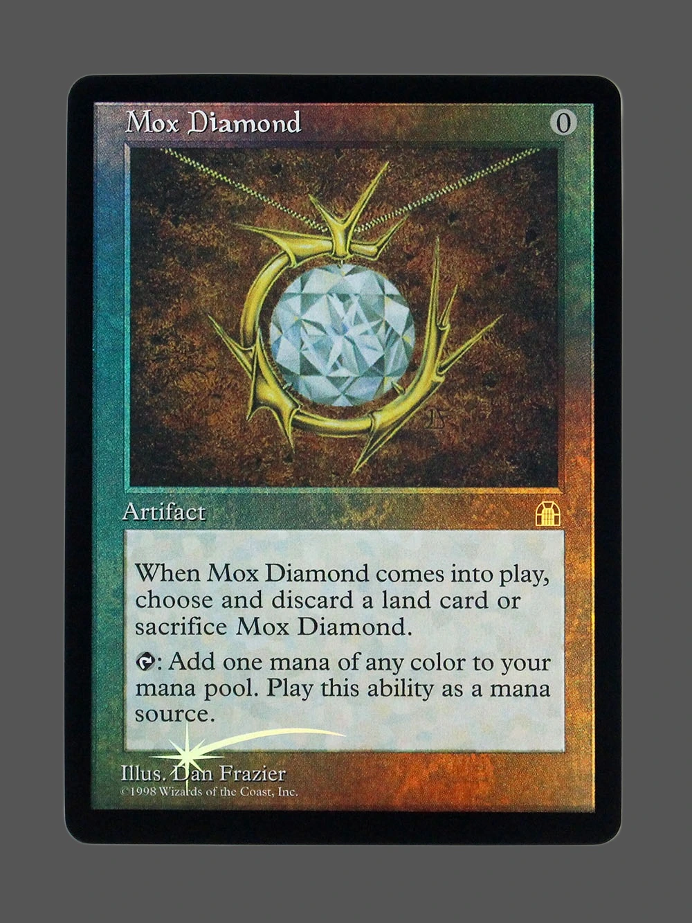 Mox Diamond Foil MTG Proxy | Tempest Remastered Mox Diamond Foil MTG Proxy | Tempest Remastered