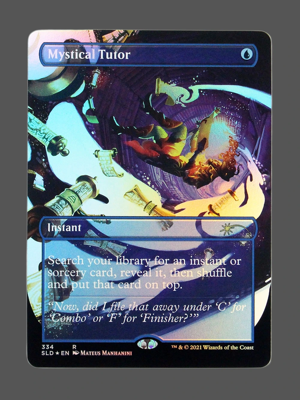 Mystical Tutor Foil MTG Proxy | Secret Lair Drop Mystical Tutor Foil MTG Proxy | Secret Lair Drop