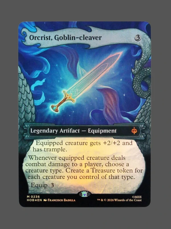 Orcrist, Goblin-cleaver Foil MTG Proxy | The Lost Caverns of Ixalan