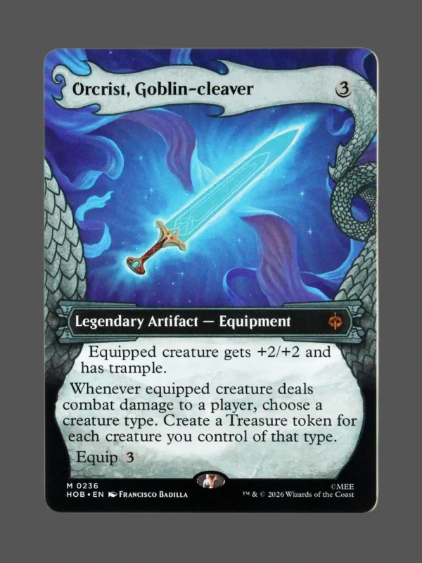 Orcrist, Goblin-cleaver Holo MTG Proxy | The Hobbit