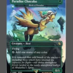 Paradise Chocobo Foil MTG Proxy | Final Fantasy