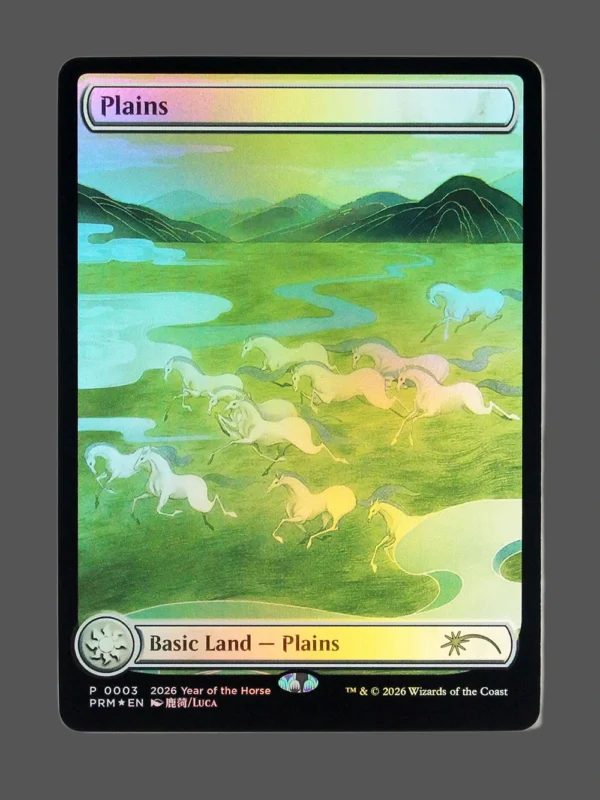 Plains Foil MTG Proxy | Phyrexian Rebirth