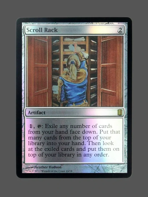 Scroll Rack Foil MTG Proxy | Commander's Arsenal