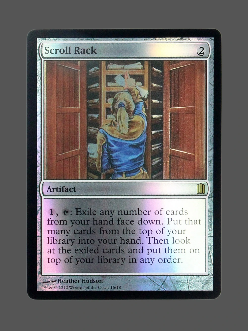 Scroll Rack Foil MTG Proxy | Commander's Arsenal Scroll Rack Foil MTG Proxy | Commander's Arsenal