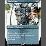 Skullclamp Holo MTG Proxy | Secret Lair Drop