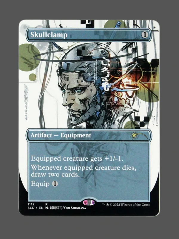 Skullclamp Holo MTG Proxy | Secret Lair Drop