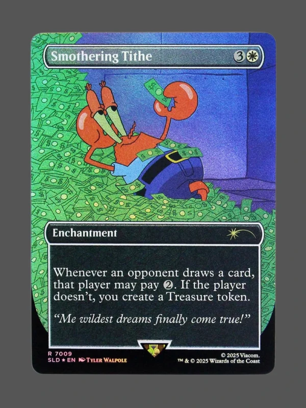 Smothering Tithe Foil MTG Proxy | Secret Lair Drop