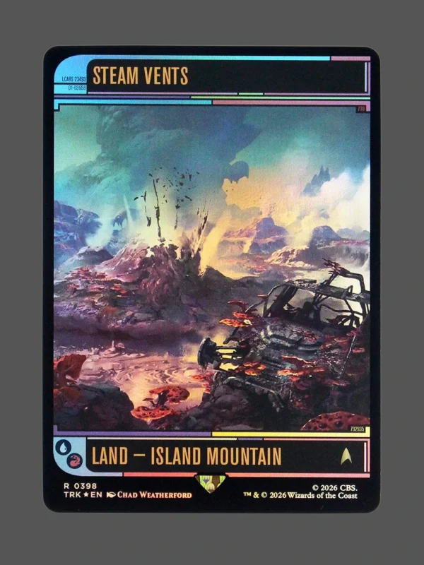 Steam Vents Foil MTG Proxy | Star Trek