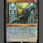 Sword of Body and Mind Foil MTG Proxy | Kaladesh Inventions