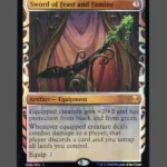 Sword of Feast and Famine Foil MTG Proxy