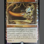 Sword of Fire and Ice Foil MTG Proxy | Kaladesh Inventions