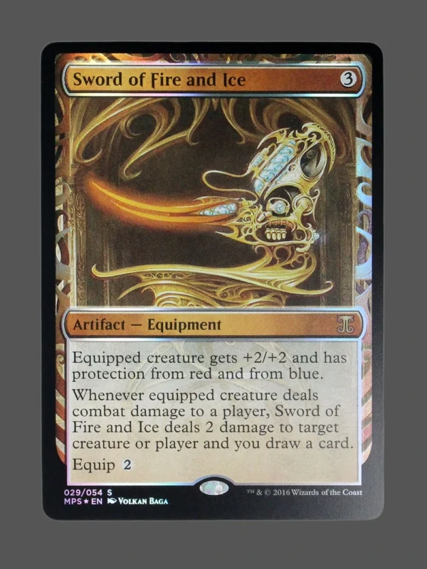 Sword of Fire and Ice Foil MTG Proxy | Kaladesh Inventions