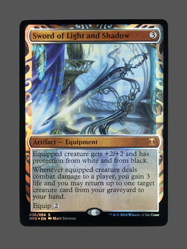 Sword of Light and Shadow Foil MTG Proxy