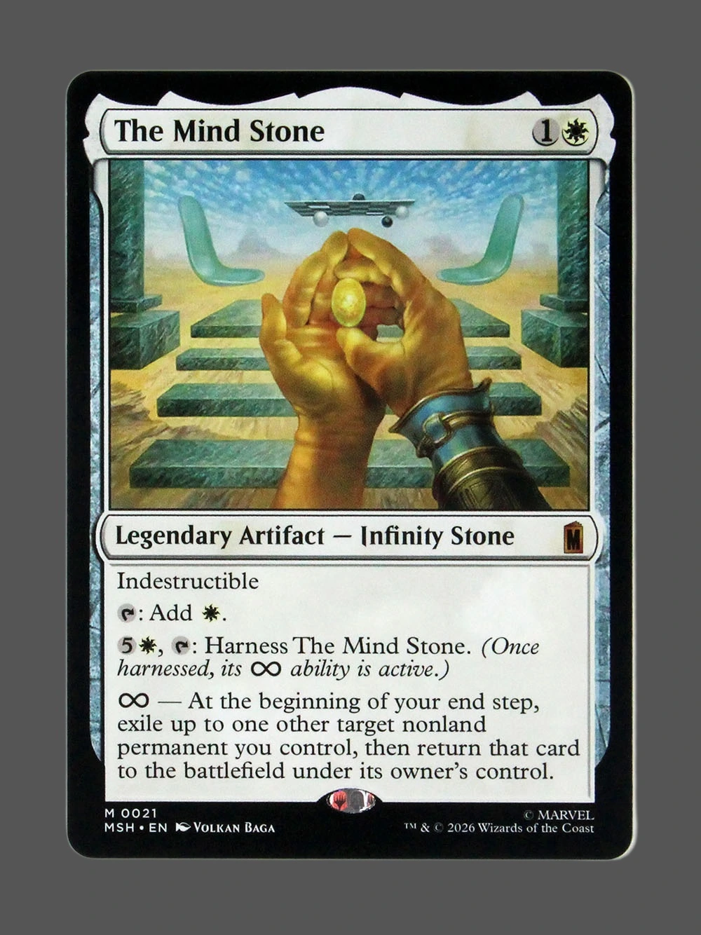 The Mind Stone Holo MTG Proxy | Marvel Super Heroes The Mind Stone Holo MTG Proxy | Marvel Super Heroes