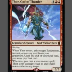 Thor, God of Thunder Holo MTG Proxy | Marvel Super Heroes