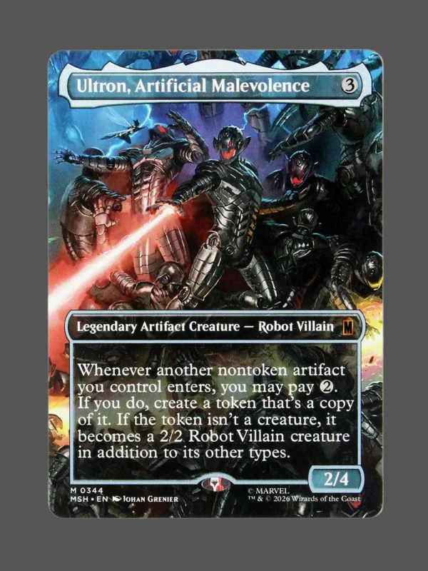 Ultron, Artificial Malevolence Holo MTG Proxy