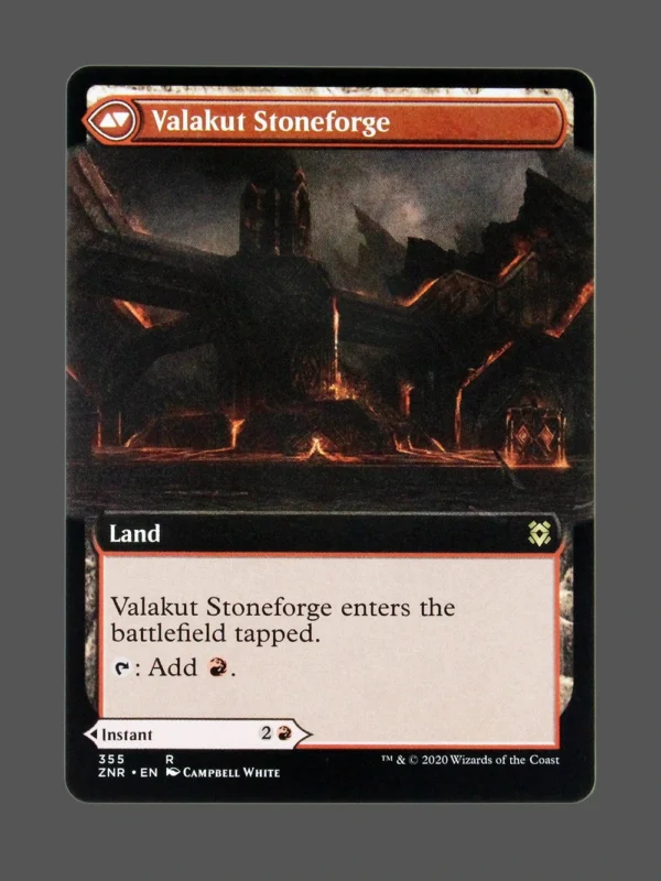 Valakut Awakening // Valakut Stoneforge Holo MTG Proxy