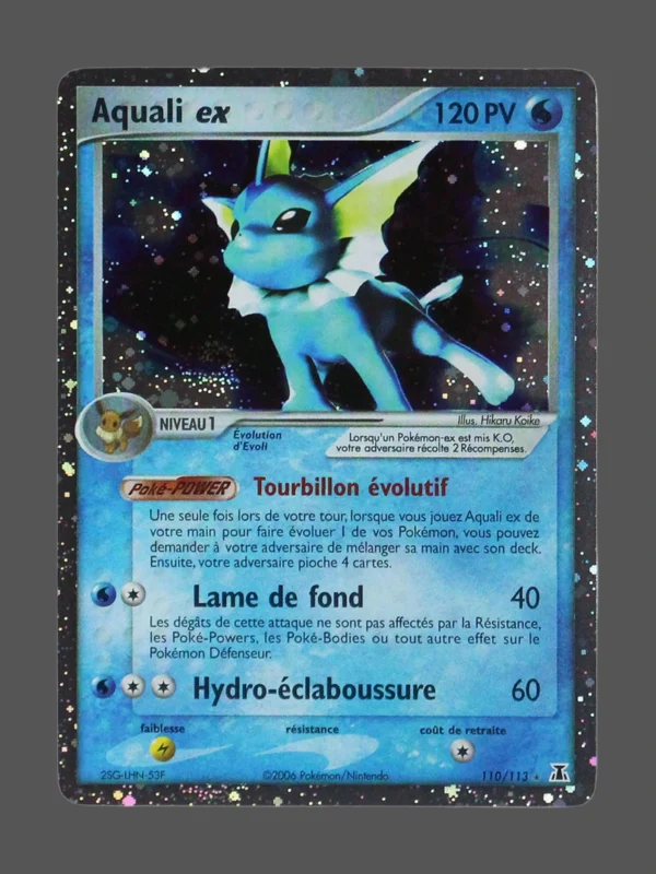 Vaporeon ex (Aquali ex) Galaxy Foil Pokemon Proxy | Galaxy Foil Galaxy FR
